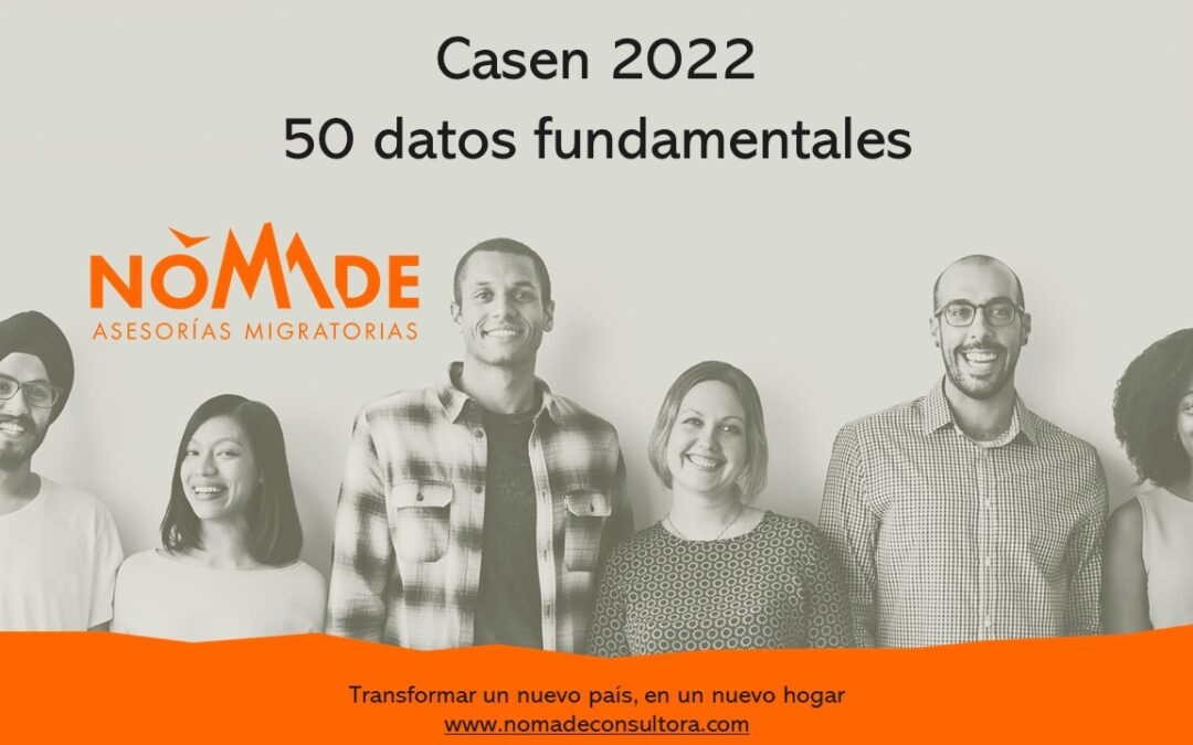 Casen 2022. 50 datos fundamentales de migración en Chile