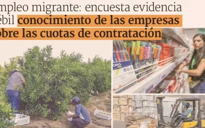 Empleo migrante: encuesta evidencia débil conocimiento de las empresas sobre las cuotas de contratación