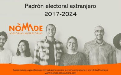 Padrón electoral extranjero 2017-2024